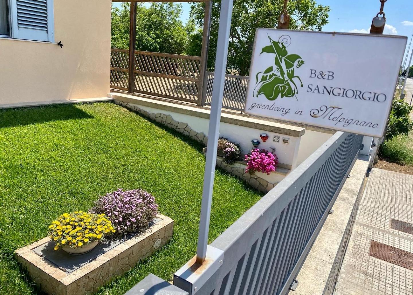 B&B Sangiorgio Borgagne Exteriér fotografie